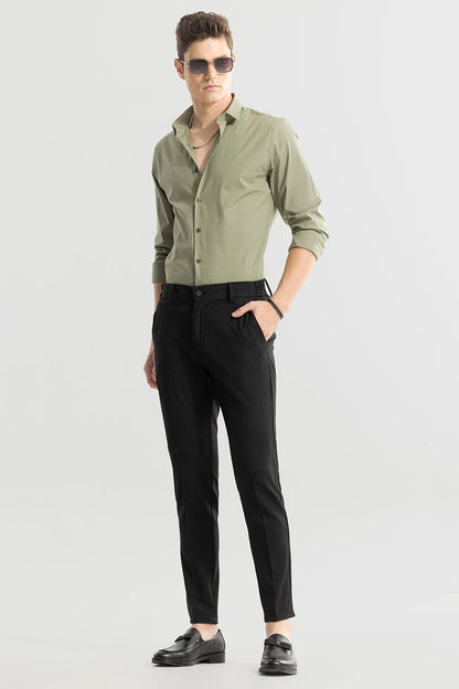 Bonsai Dark Black Trousers | Relove