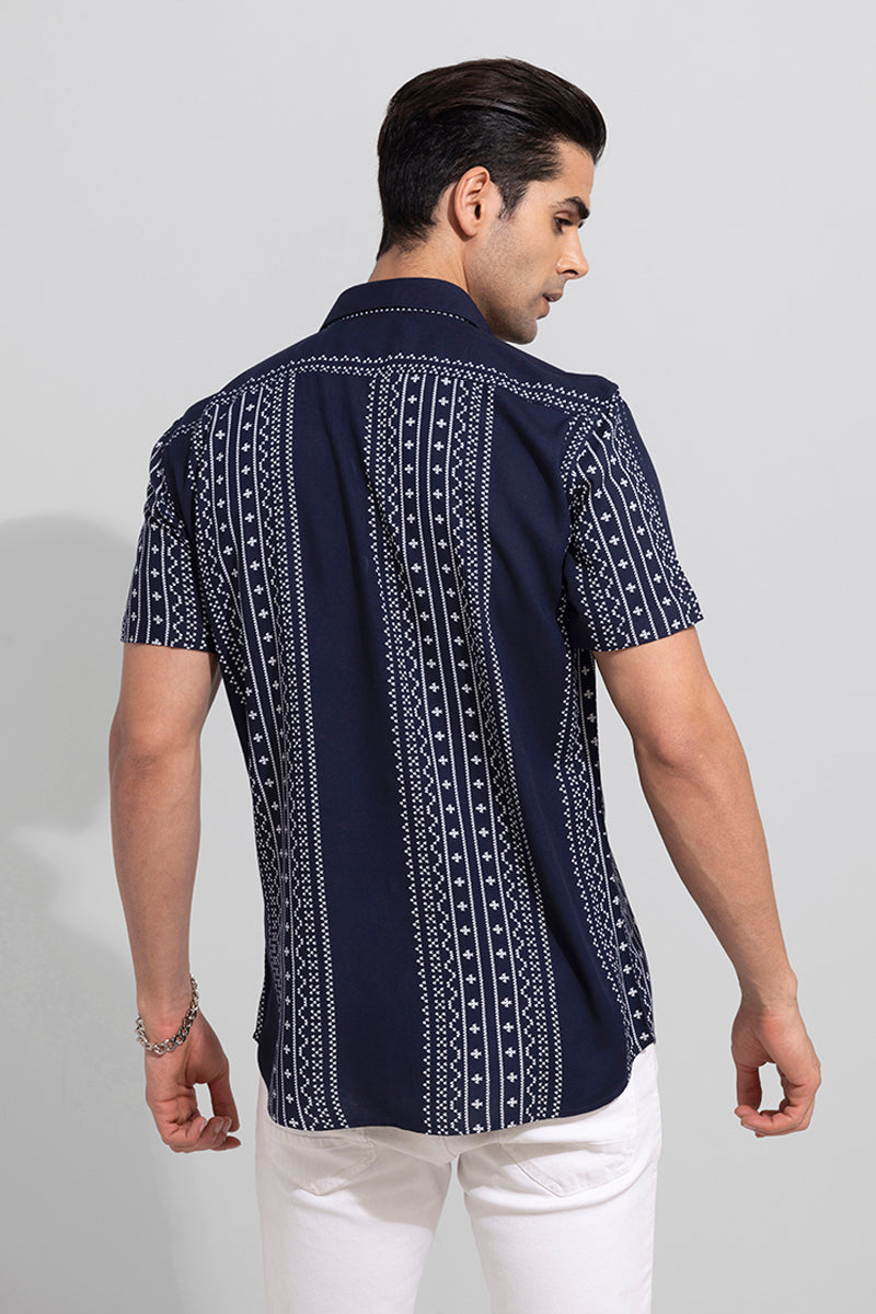 Kolam Navy Shirt | Relove