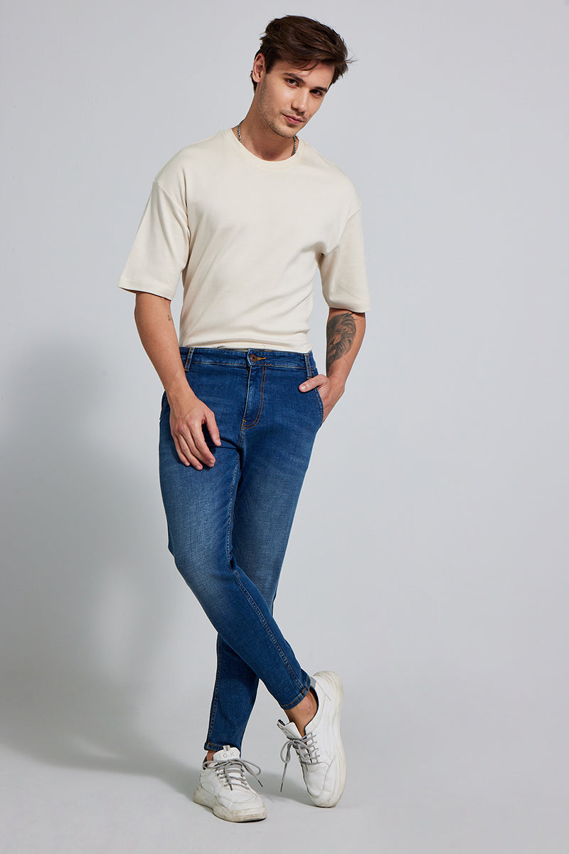 Rex Azure Blue Skinny Jeans | Relove