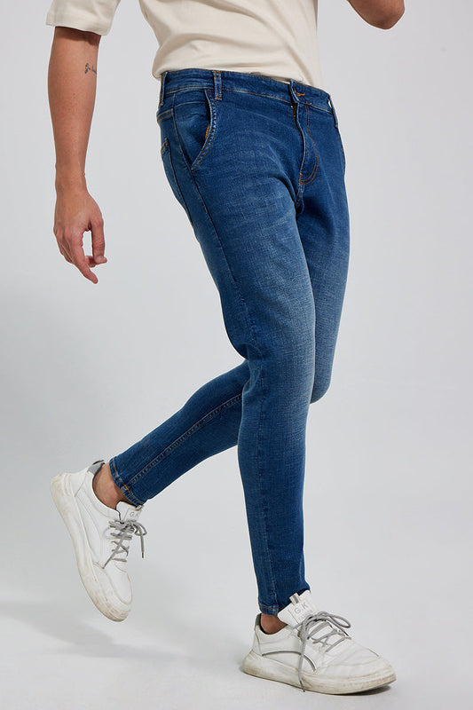 Rex Azure Blue Skinny Jeans | Relove