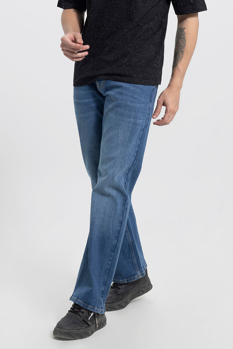 Youzhi Blue Bootcut Jeans | Relove