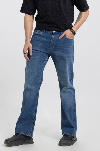 Youzhi Blue Bootcut Jeans | Relove