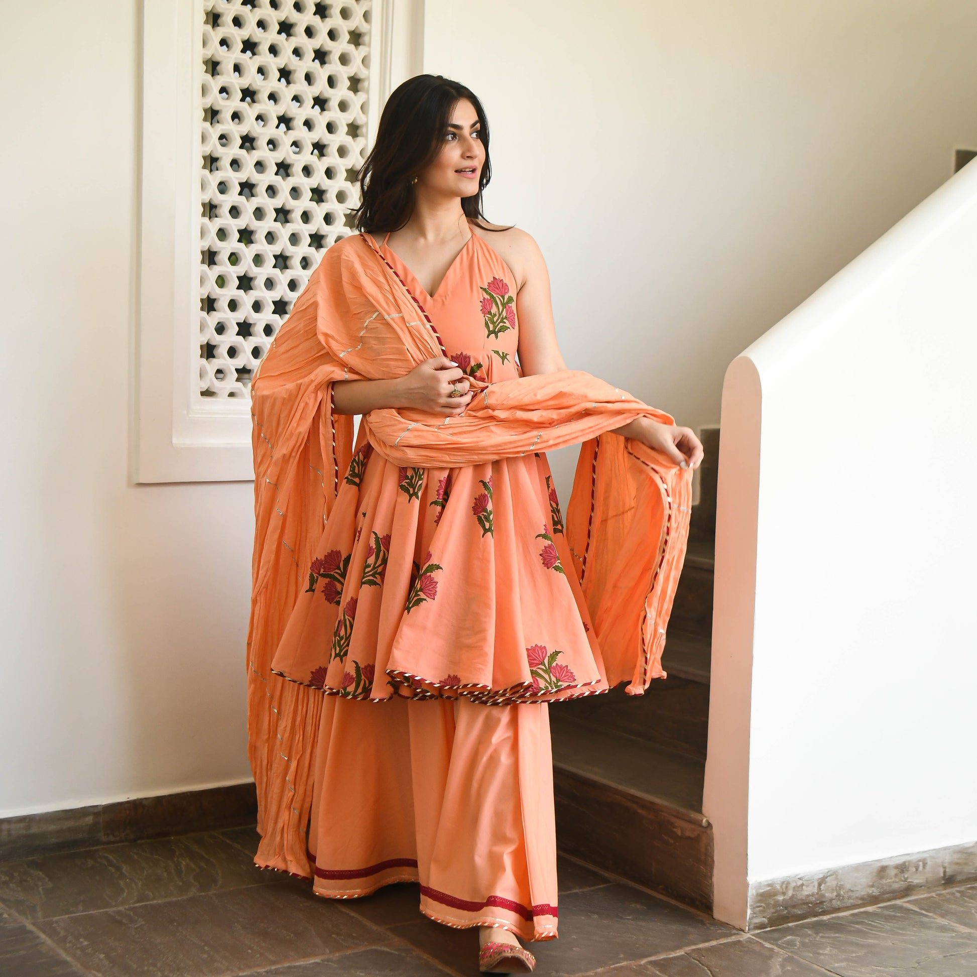 TRIKSHAN COTTON SUIT SET