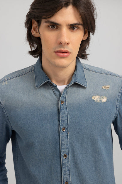 Inkast Blue Denim shirt | Relove