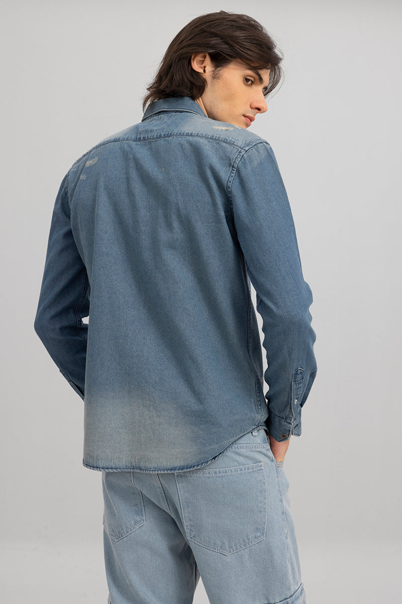 Inkast Blue Denim shirt | Relove