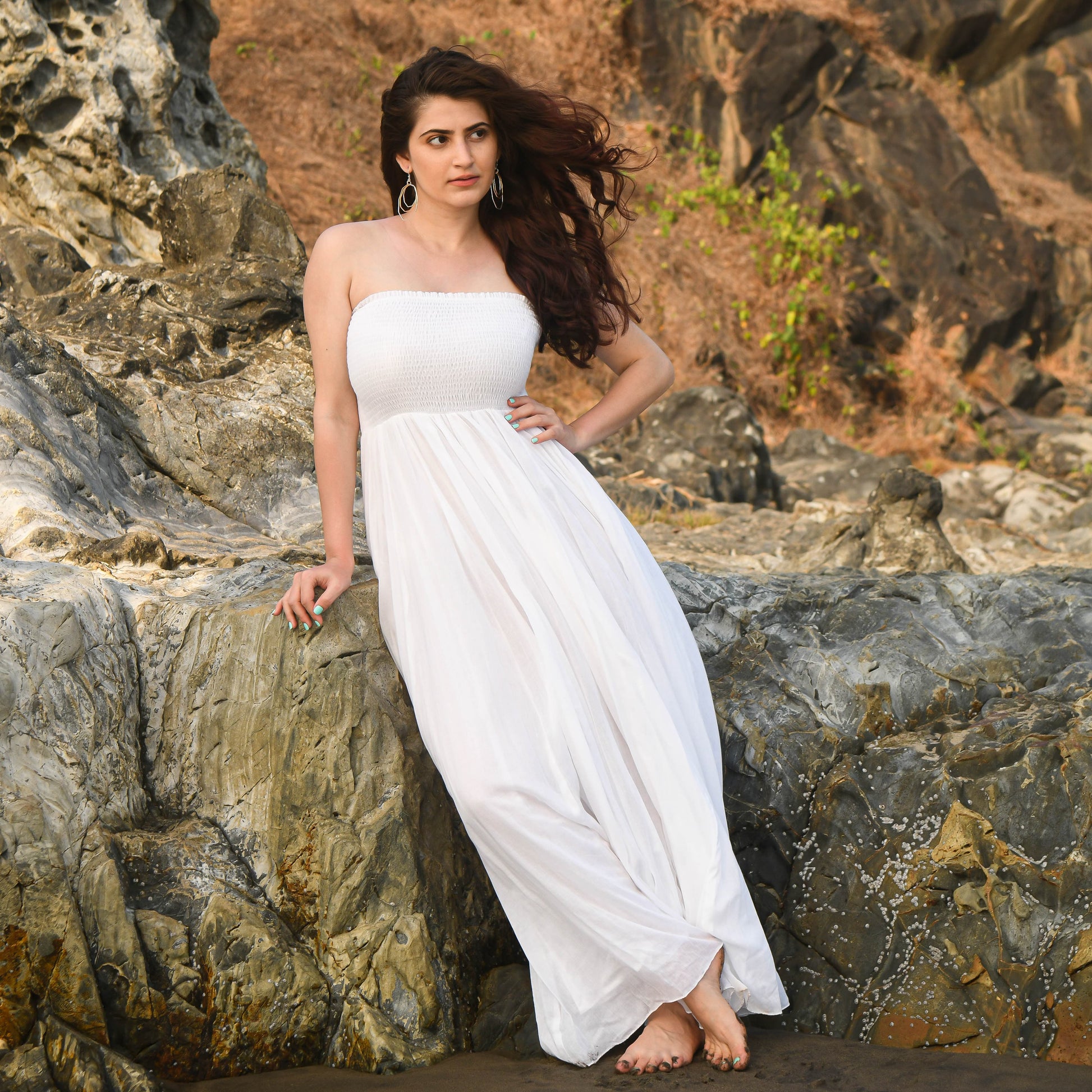 shop amazing quality white cotton dress online at best price