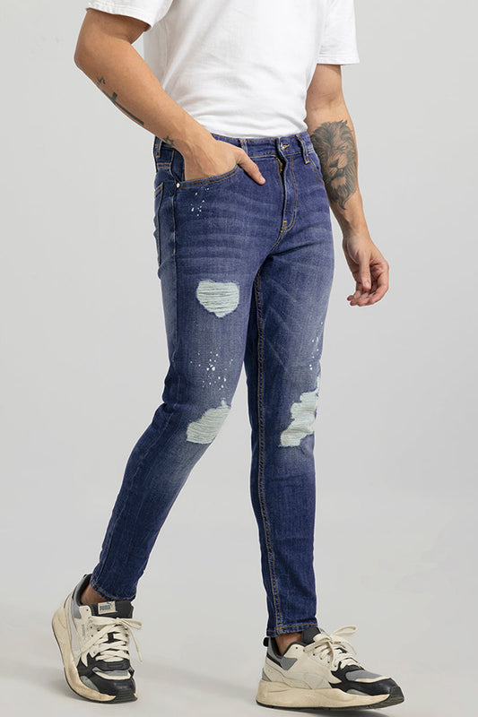 Drift Shaded Blue Skinny Jeans | Relove