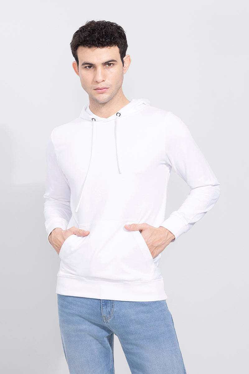 Solid White Hoodie | Relove