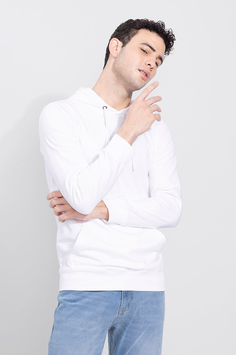 Solid White Hoodie | Relove