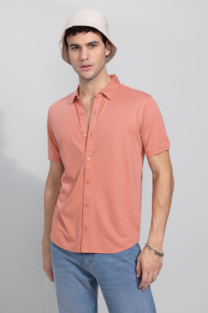 Maverick Peach Shirt | Relove