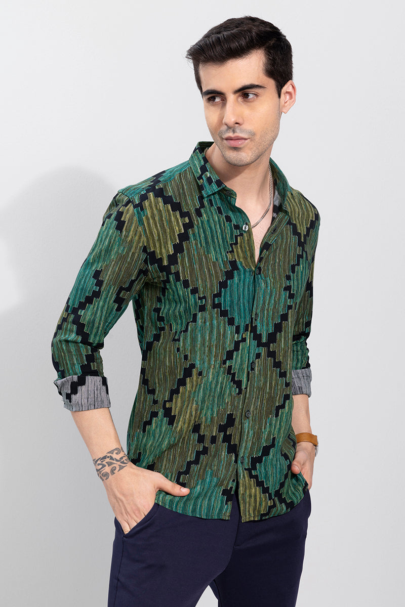 Shaft Green Shirt | Relove