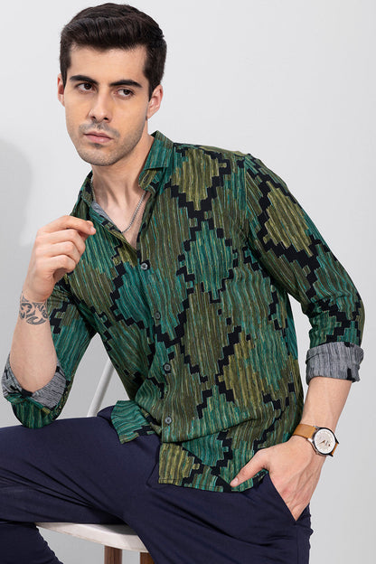 Shaft Green Shirt | Relove