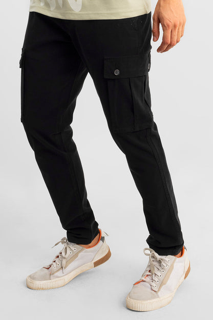 Brawny Black Cargo Pant | Relove