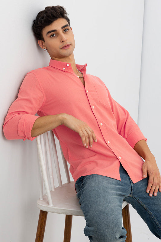 Trig Coral Red Shirt | Relove