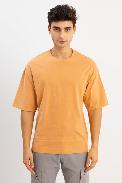 Rooted Mustard Oversized T-Shirt | Relove