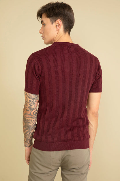 Elite Maroon T-Shirt - SNITCH