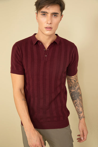 Elite Maroon T-Shirt - SNITCH