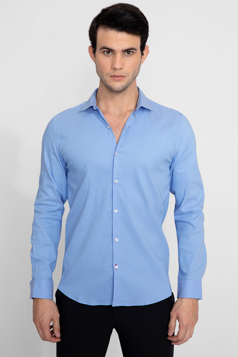 Ebullience Blue Shirt - SNITCH