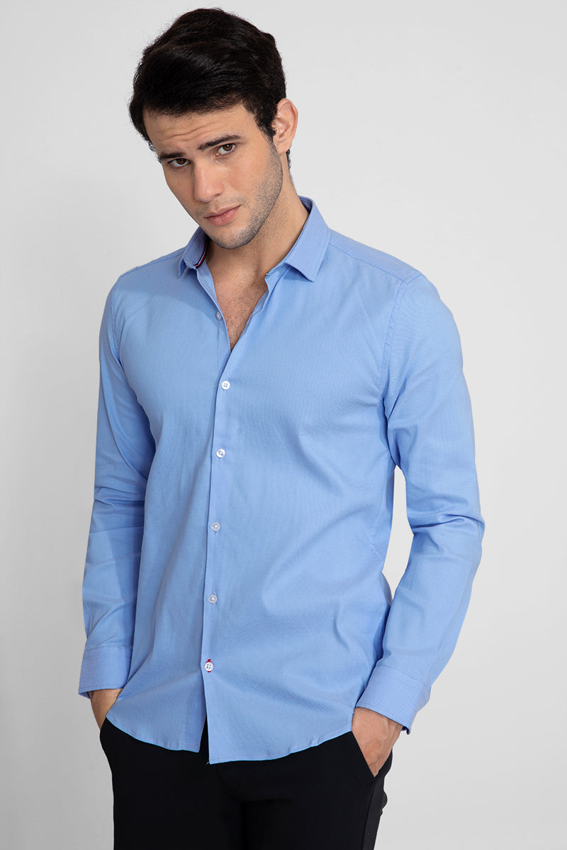 Ebullience Blue Shirt - SNITCH