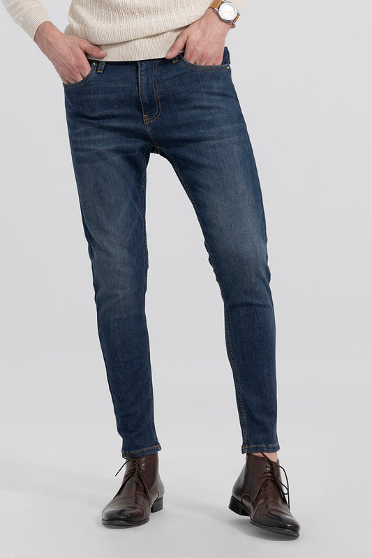 Zack Mid Blue Skinny Jeans | Relove