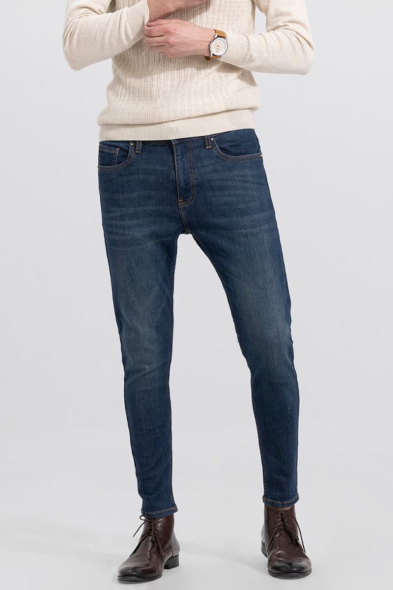 Zack Mid Blue Skinny Jeans | Relove