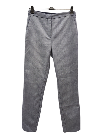 ZARA Grey Printed Straight Fit Trouser | Relove