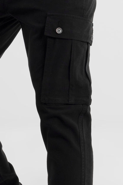 Brawny Black Cargo Pant | Relove