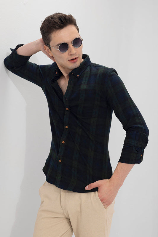 Checkon Green Checks Shirt | Relove