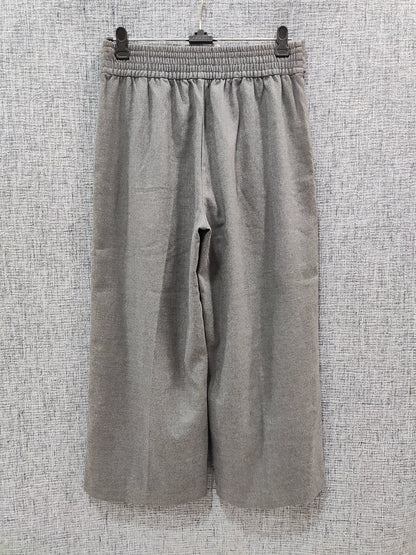 ZARA TRF Grey Culottes with Belt | Relove
