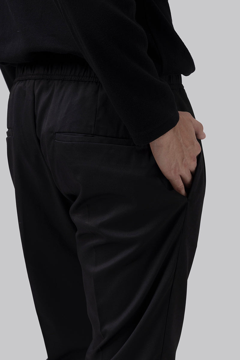 Relaxed Fit Black Pant | Relove