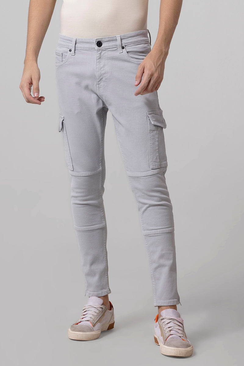 Hardy Grey Cargo Jeans | Relove