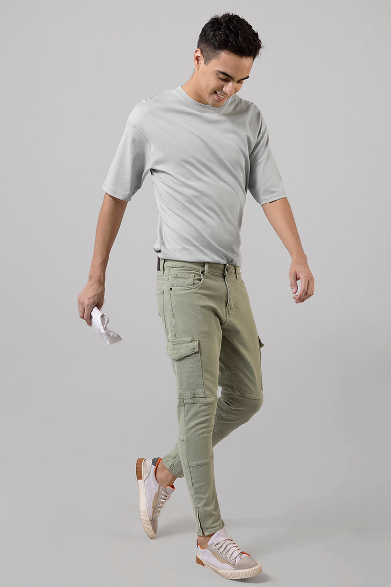 Hardy Green Cargo Jeans | Relove