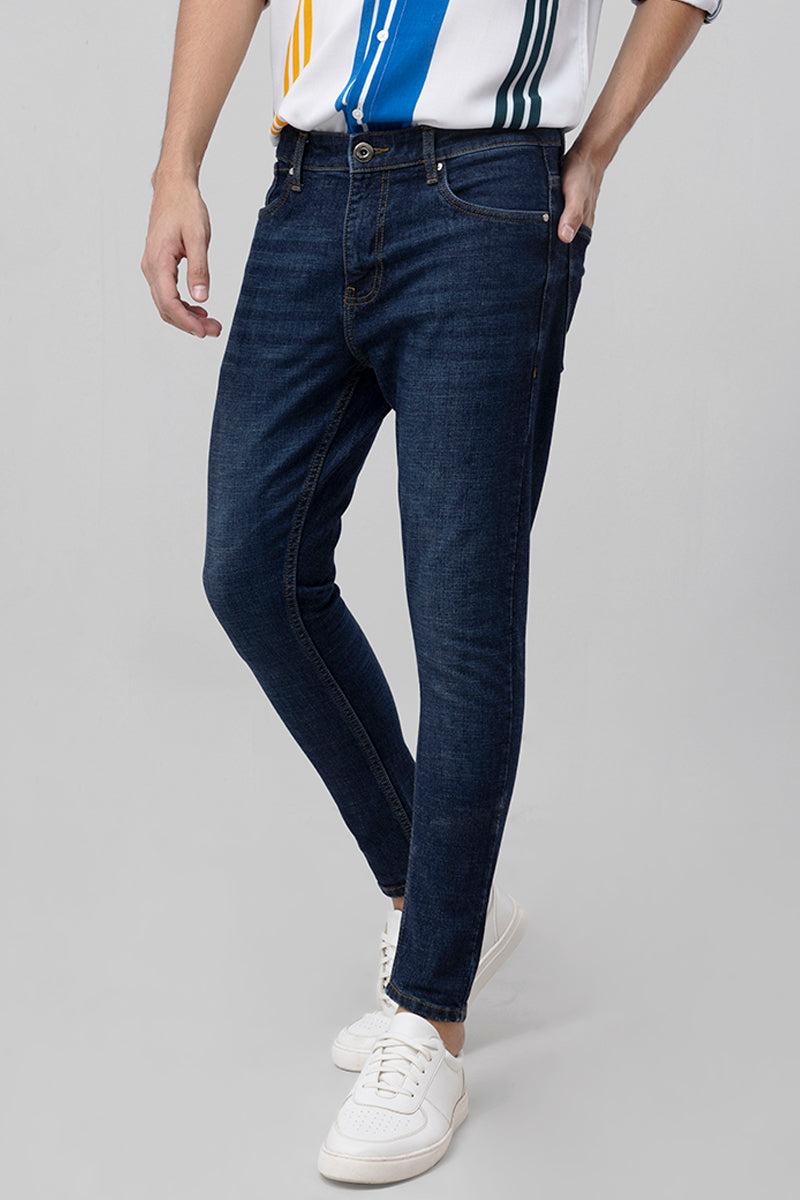 Rijjo Mid Blue Skinny Jeans | Relove