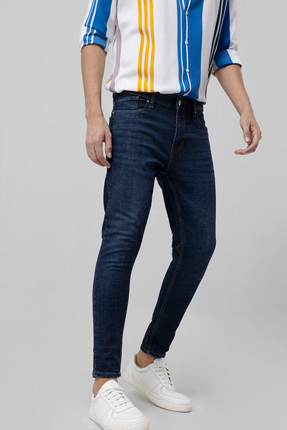 Rijjo Mid Blue Skinny Jeans | Relove