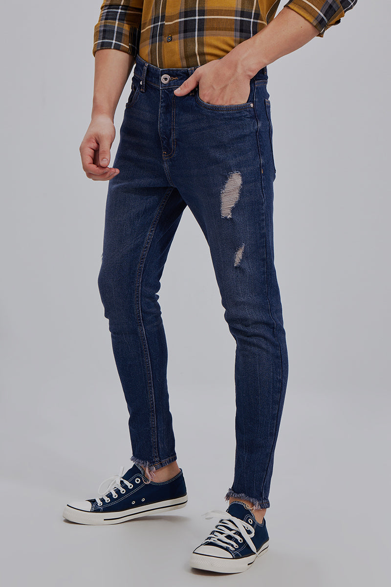 Fraye Mid Blue Skinny Jeans | Relove
