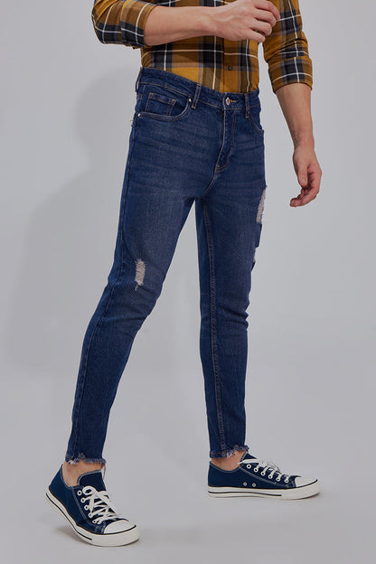 Fraye Mid Blue Skinny Jeans | Relove