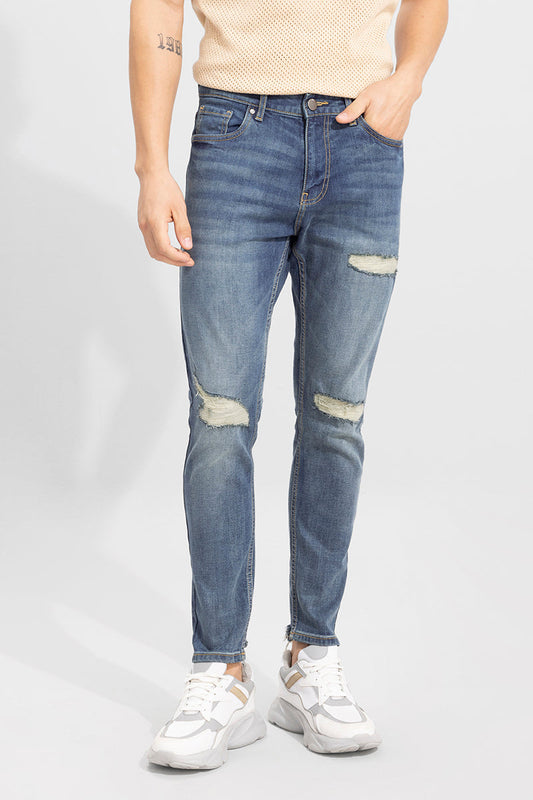 Cross Fraye Pebble Blue Skinny Jeans | Relove