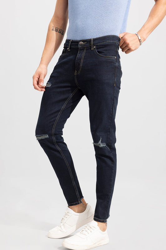 Cross Fraye Dark Blue Skinny Jeans | Relove