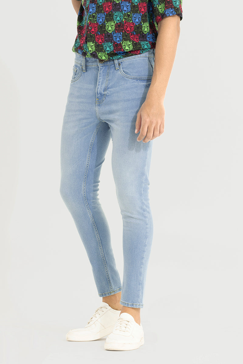 Magnus Ocean Blue Skinny Jeans | Relove