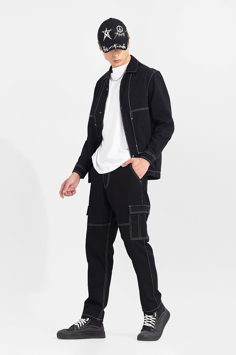 Enigma Black Baggy Fit Jeans | Relove