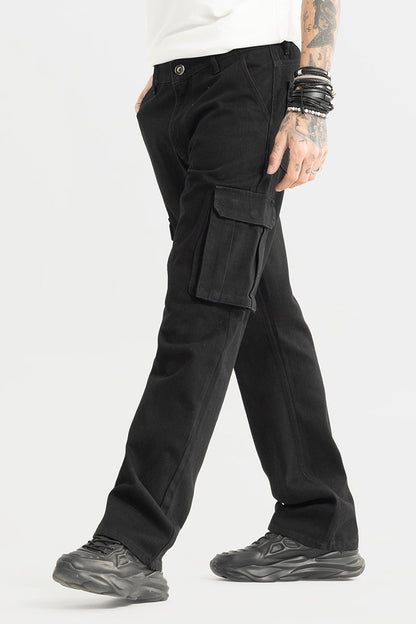 Stego Black Straight Fit Jeans | Relove