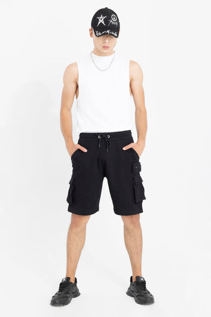 Pace Black Shorts | Relove