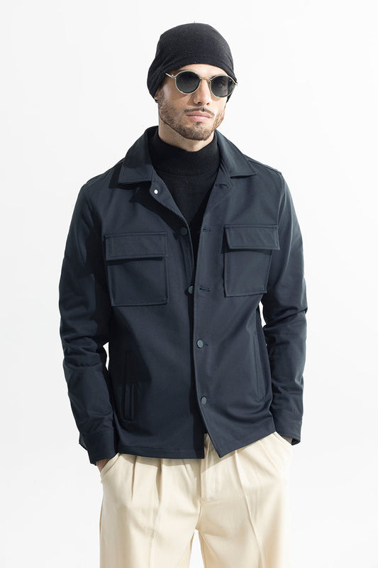 ArcticBreeze Coal Black Jacket | Relove