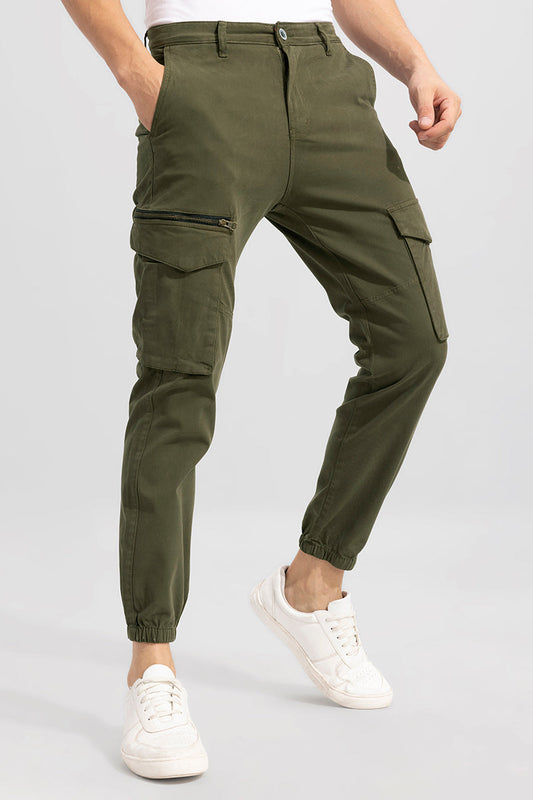 Rugger Olive Cargo Pant | Relove