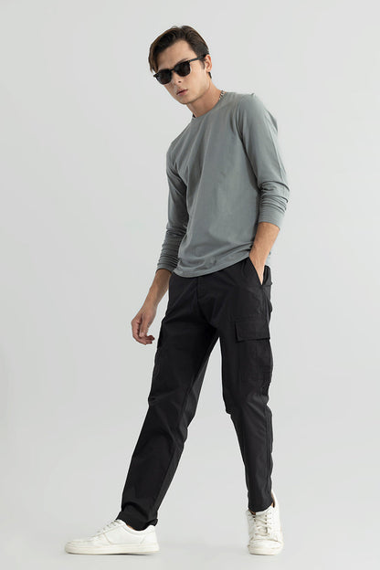 Sauvie Black Cargo Pant | Relove