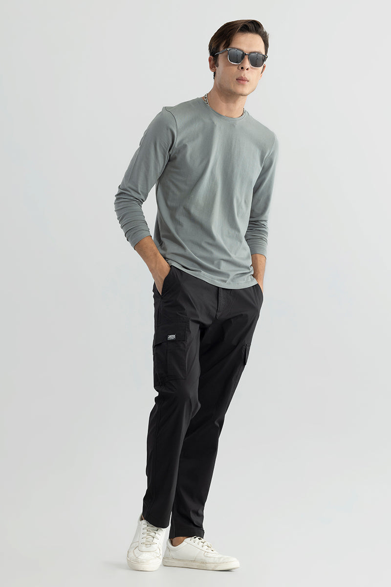 Sauvie Black Cargo Pant | Relove