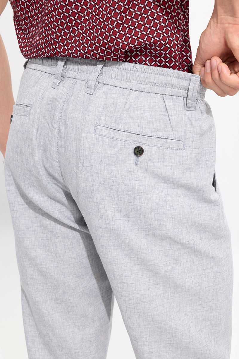 Lin Grey Linen Pant | Relove