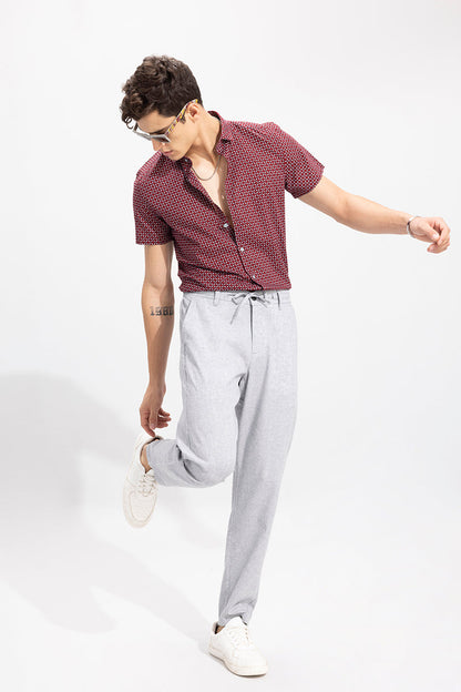 Lin Grey Linen Pant | Relove