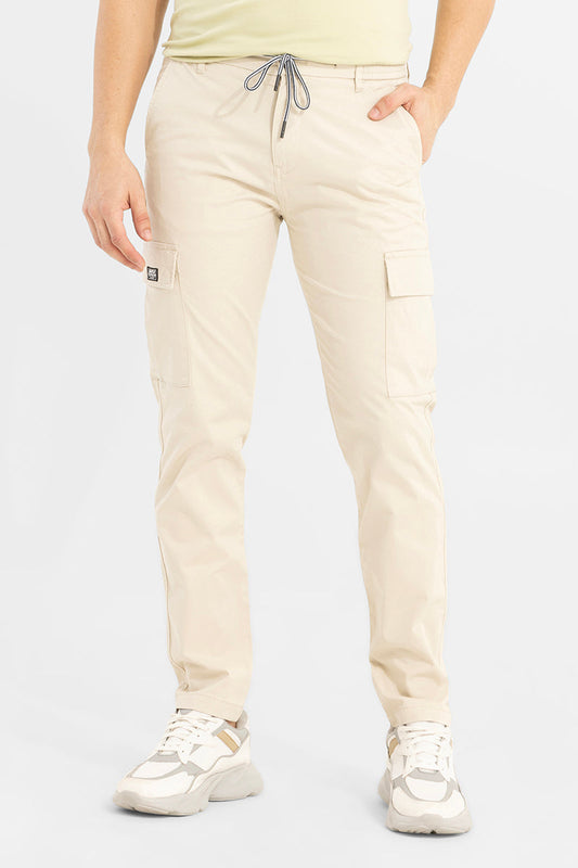 Stark Pastel Cream Cargo Pant | Relove