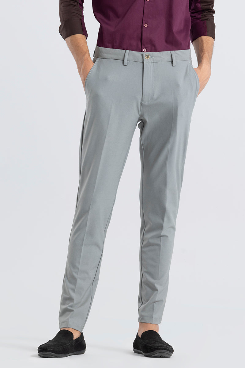 Poise Stone Grey Trousers | Relove